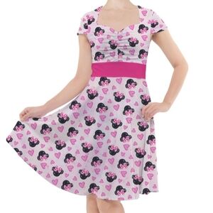 Sweetheart Midi Minnie Mouse Dress